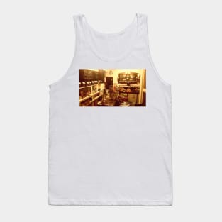 Coffee Shop alone Tank Top